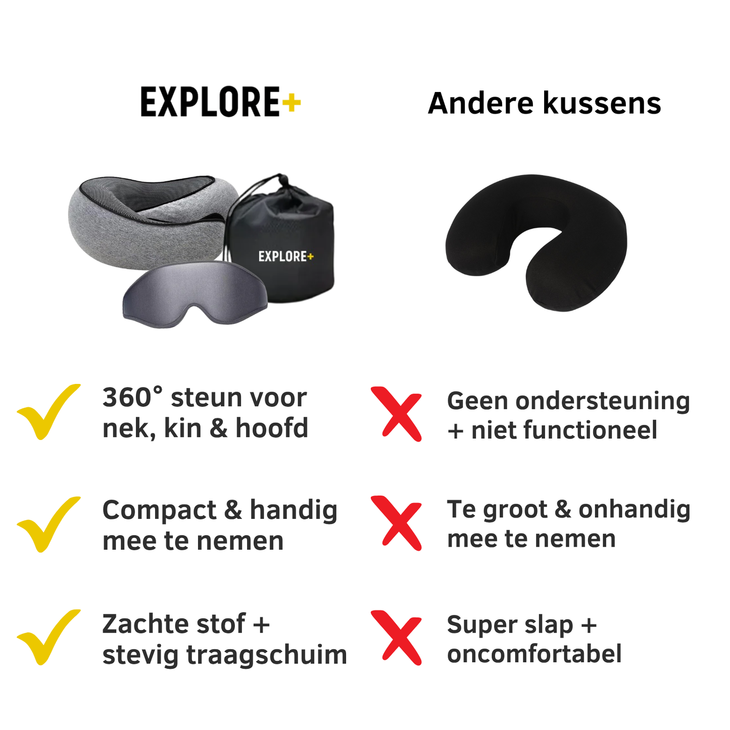 Explore Plus - Travel Pillow