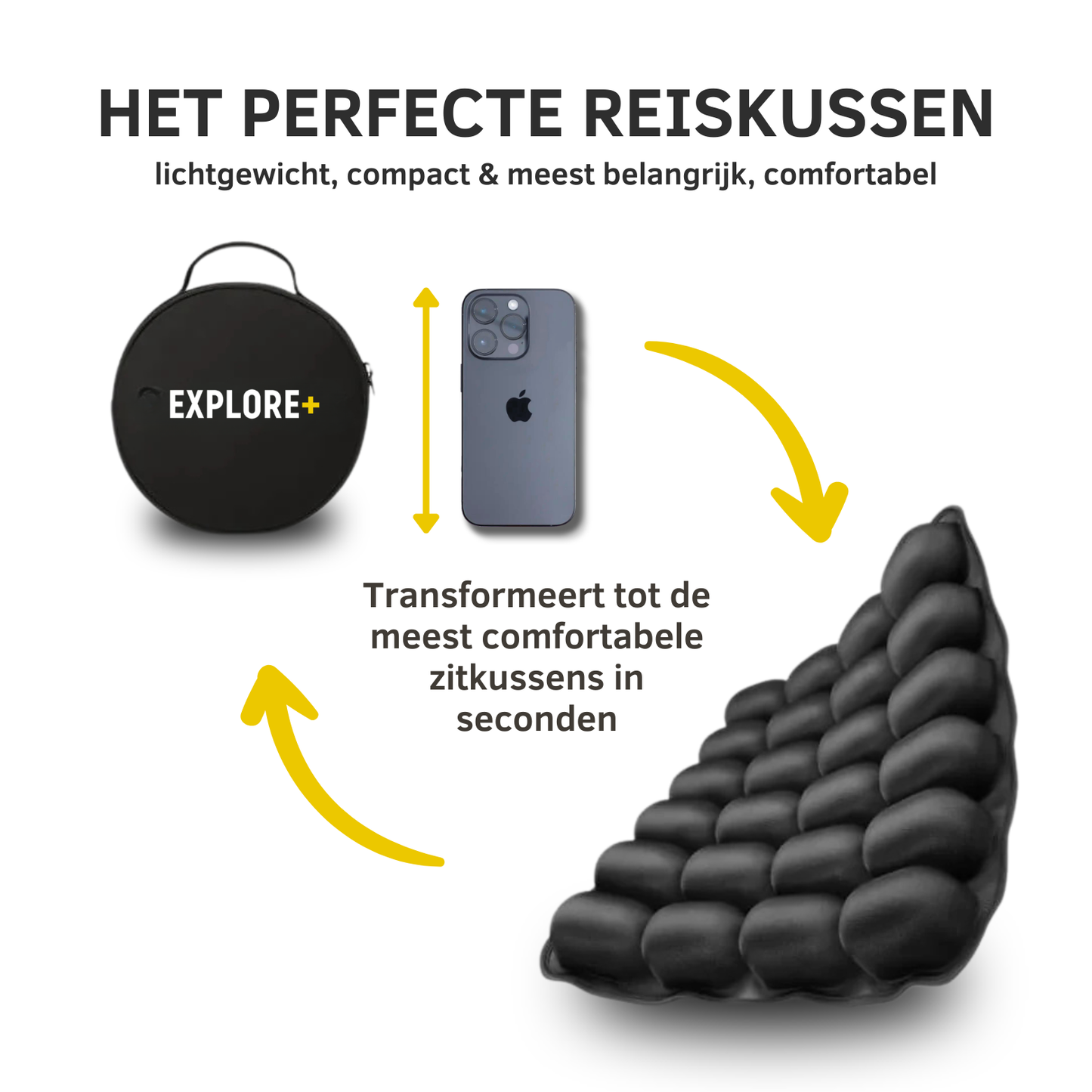 Explore Plus - Zitkussen